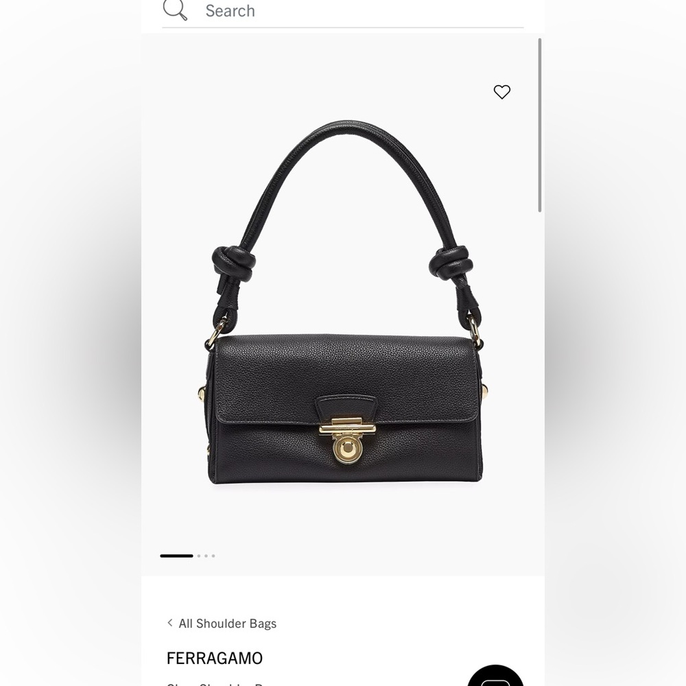 Salvatore Ferragamo Glam Shoulder Bag - Picture 2 of 14